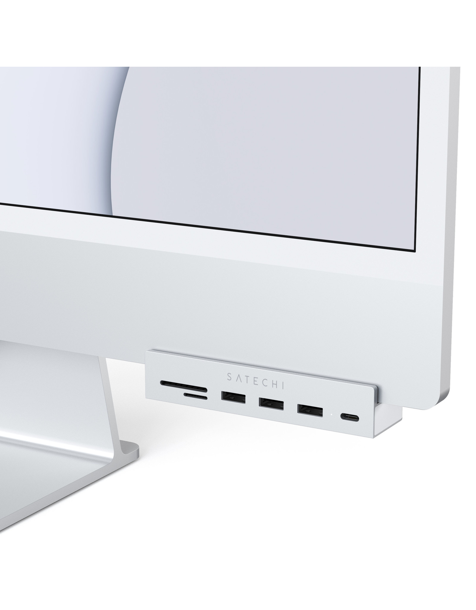 Satechi Satechi USB-C Clamp Hub for 24" iMac - Silver