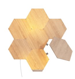 Nanoleaf Nanoleaf Elements Wood Look Starter Kit  (7 Pack)