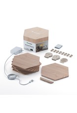 Nanoleaf Nanoleaf Elements Wood Look Starter Kit  (7 Pack)