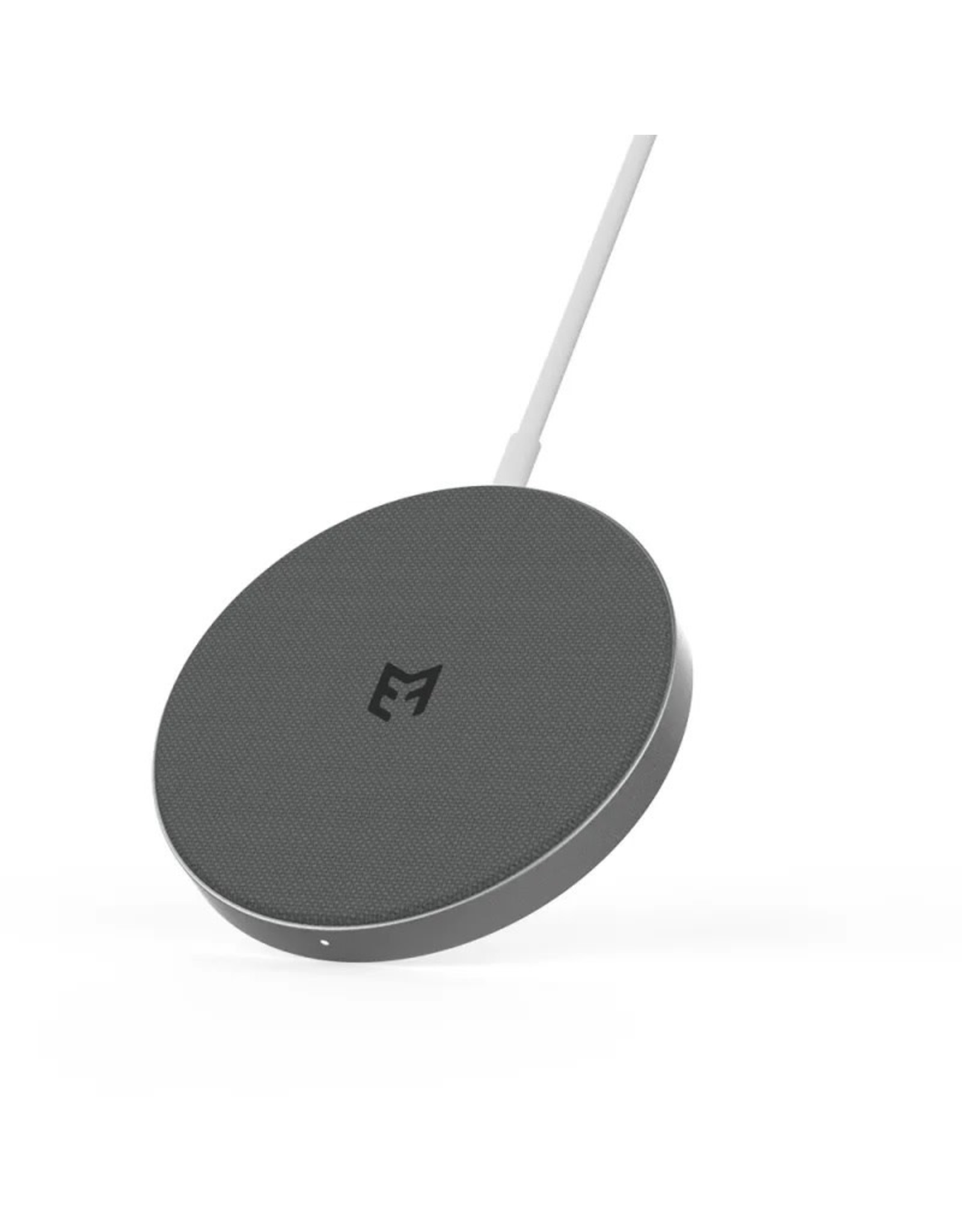 EFM EFM FLUX 15W Wireless Charging Pad with 20W Wall Charger Silver