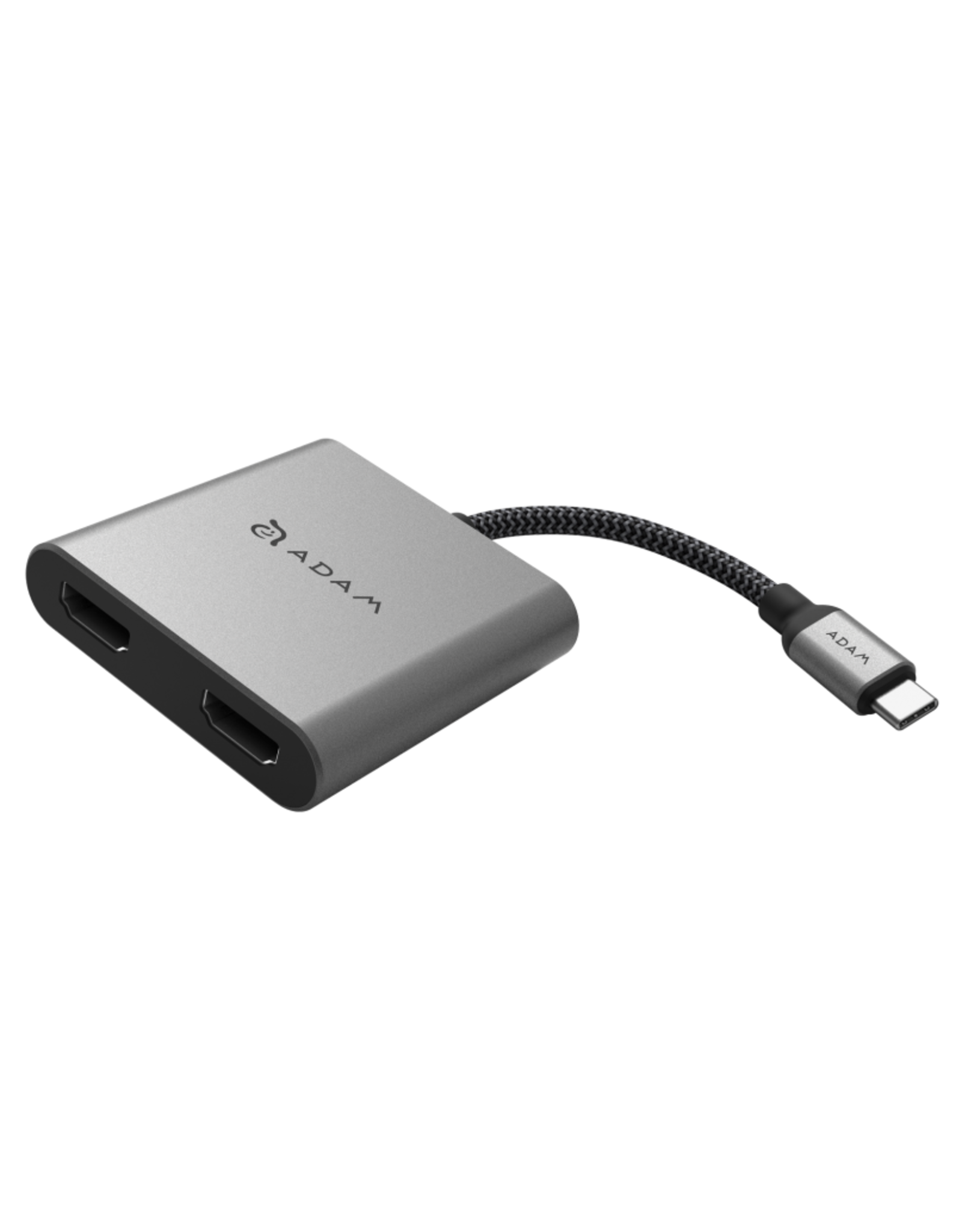 Adam Elements Adam Elements Casa Hub H2 - USB Type C to Dual HDMI - Grey