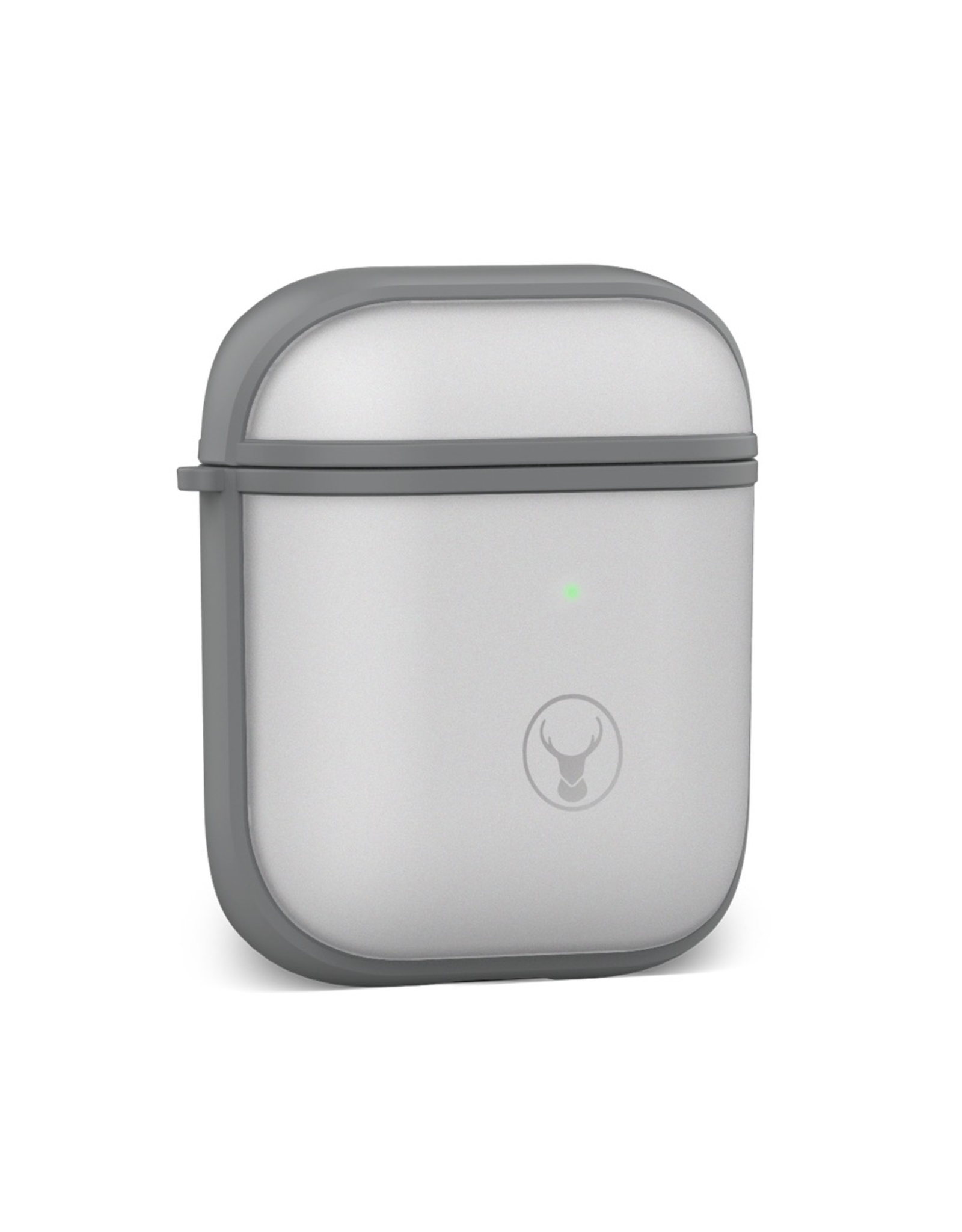 Bon.elk Bon.elk AirPods Edge Anti-Shock Dual Injected Case - Grey/Clear