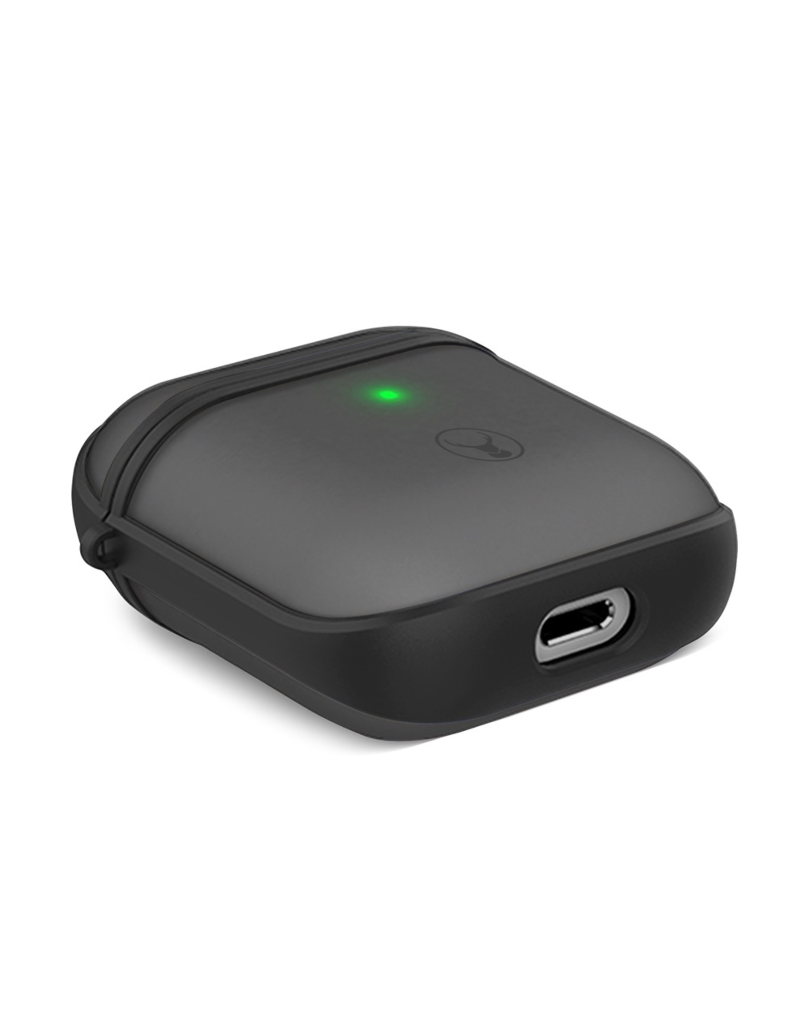 Bon.elk Bon.elk AirPods Edge Anti-Shock Dual Injected Case - Black/Smoke