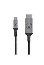 Bon.elk Bon.elk USB-C to HDMI Long Life Cable (Black/Space Grey) - 2.5 m - resolutions up to 4K (3840 x 2160) at 60Hz