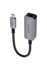 Bon.elk Bon.elk Long-Life USB-C to Gigabit Ethernet Adapter - 15cm - Space Grey