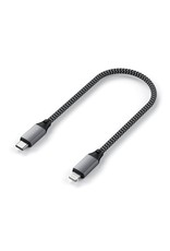 Satechi Satechi USB-C to Lightning Short Cable 25cm - Space Grey