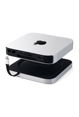Satechi Satechi Aluminium Stand and Hub for Mac Mini with SSD Enclosure - Silver - fits SATA M.2 SSD (not included)