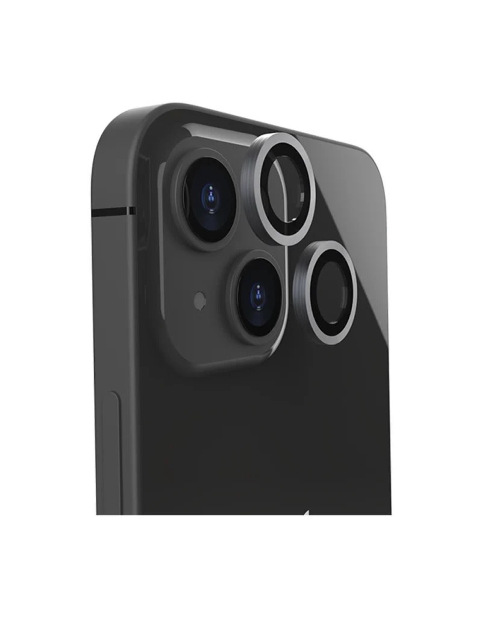 EFM EFM Camera Lens Screen Armour suits iPhone 14 and 14 Plus - Carbon