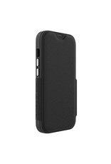 EFM EFM Monaco E-Leather Wallet Case Armour with D3O® 5G Signal Plus suits iPhone 14 Plus - Black/ Space Grey