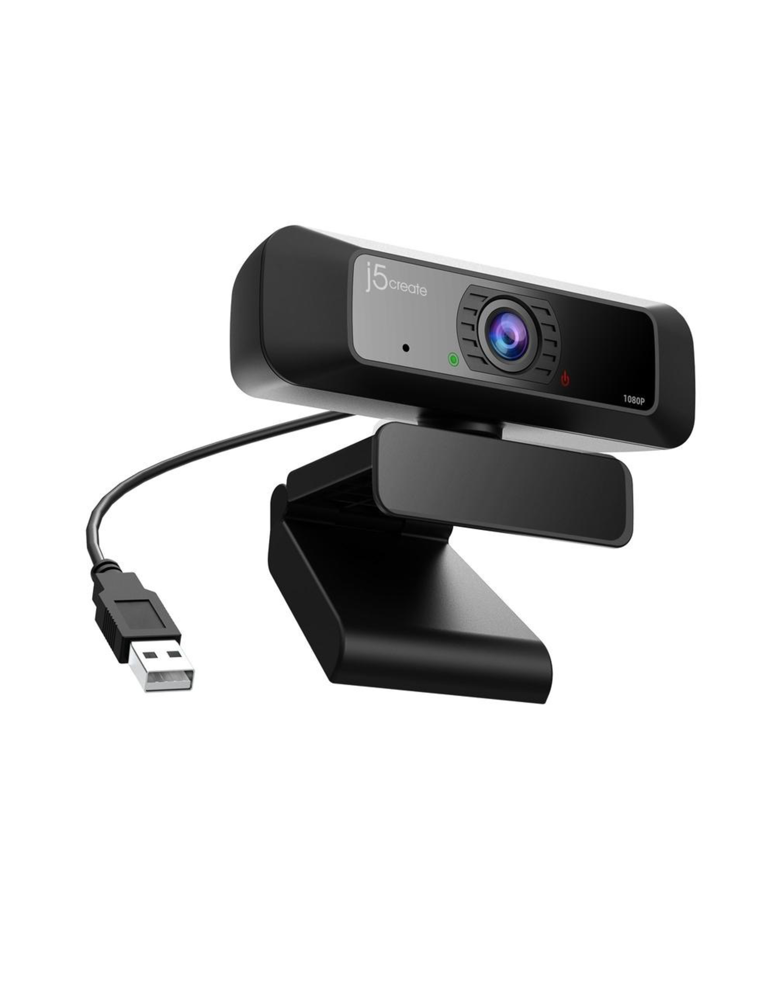 j5create j5create USB™ HD Webcam with 360° Rotation - 1080p H.264 supports Windows®/macOS®/Chrome OS™ systems