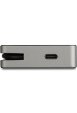 Startech StarTech USB-C Video Adapter - 4K 60Hz UHD Portable 5-in-1 USB Type C to HDMI 2.0, Mini DisplayPort, VGA or DVI (1080p) - 95W PD Passthrough - Cable Management - Aluminum