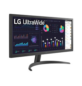 LG LG 26” UltraWide FHD (2560 x 1080) HDR10 IPS Display with AMD FreeSync™ - Tilt/HDMI/VESA/Headphone Out