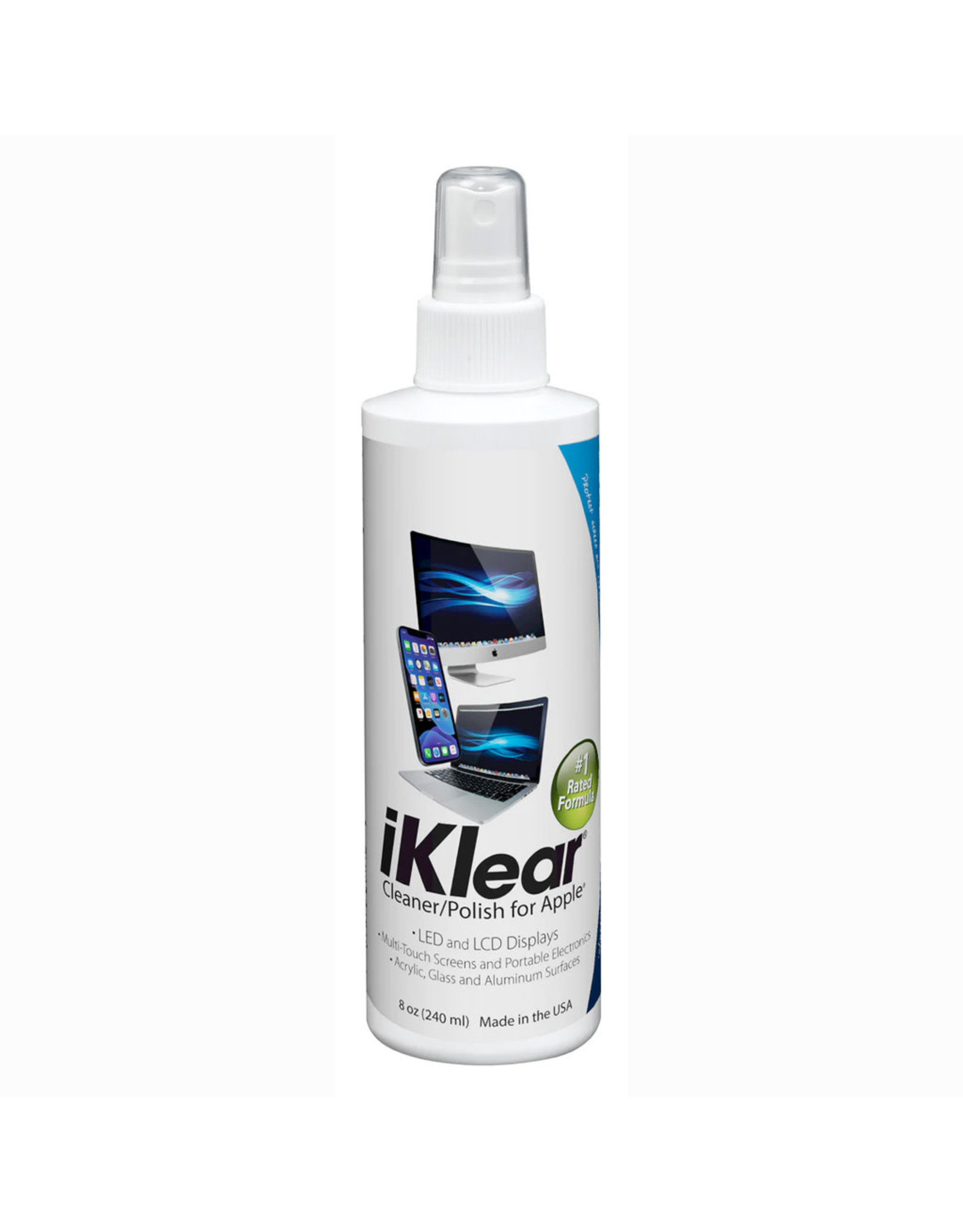 Klear Screen iKlear 8 oz. Spray Bottle for Apple - 240ml