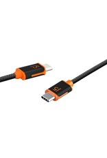 j5create J5create USB-C to USB-C Sync & Charge Cable 180cm, Braided Polyester (Supports USB 2.0 with speeds up to 480Mbps, output up to 3A) up to 60W PD