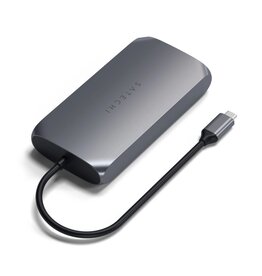 Satechi Satechi USB-C Multimedia Adapter M1, dual external HDMI, USB-C PD charging - up to 85W with SiliconMotion