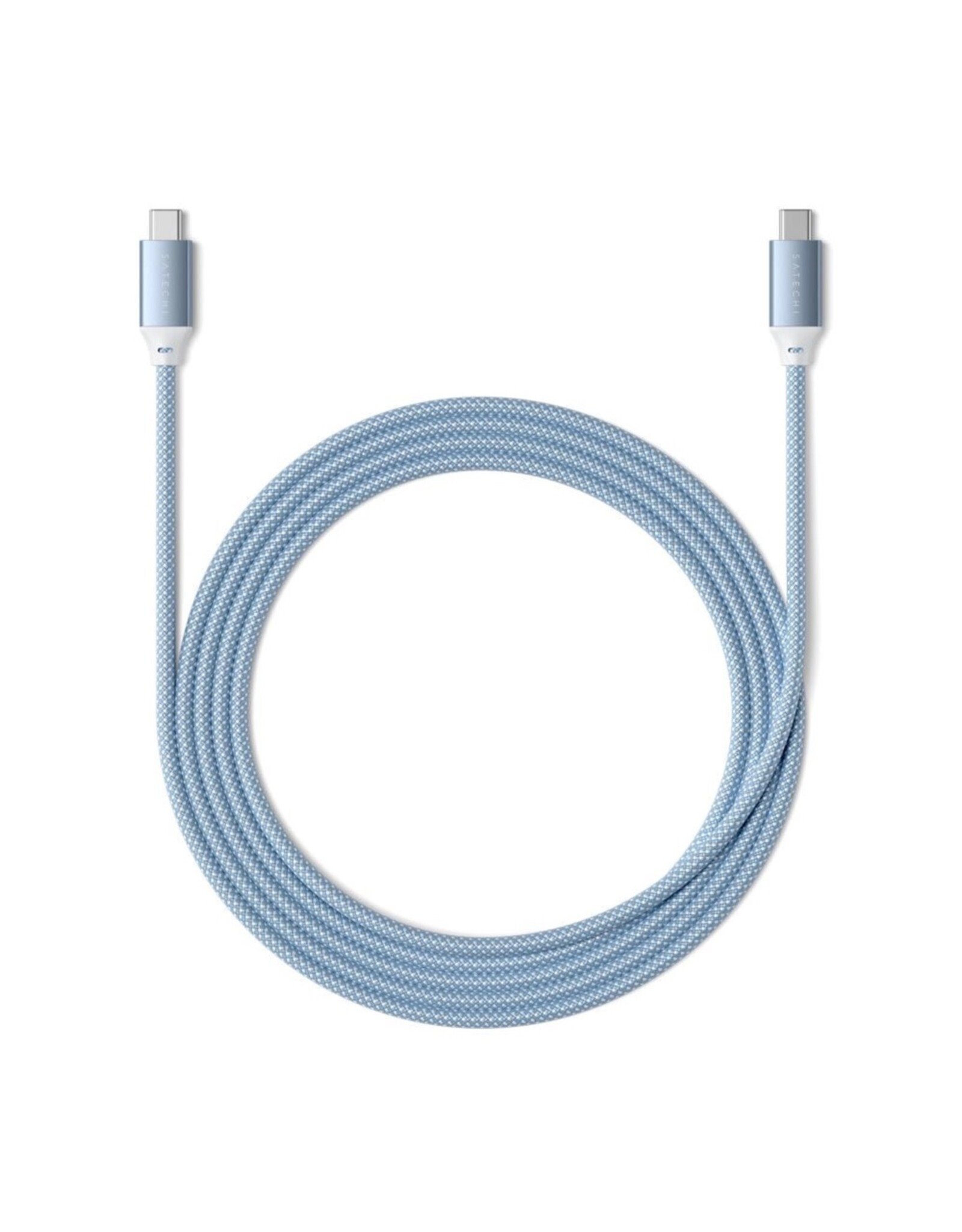 Satechi Satechi USB-C To USB-C 100W Charging Cable - 2m (Blue)