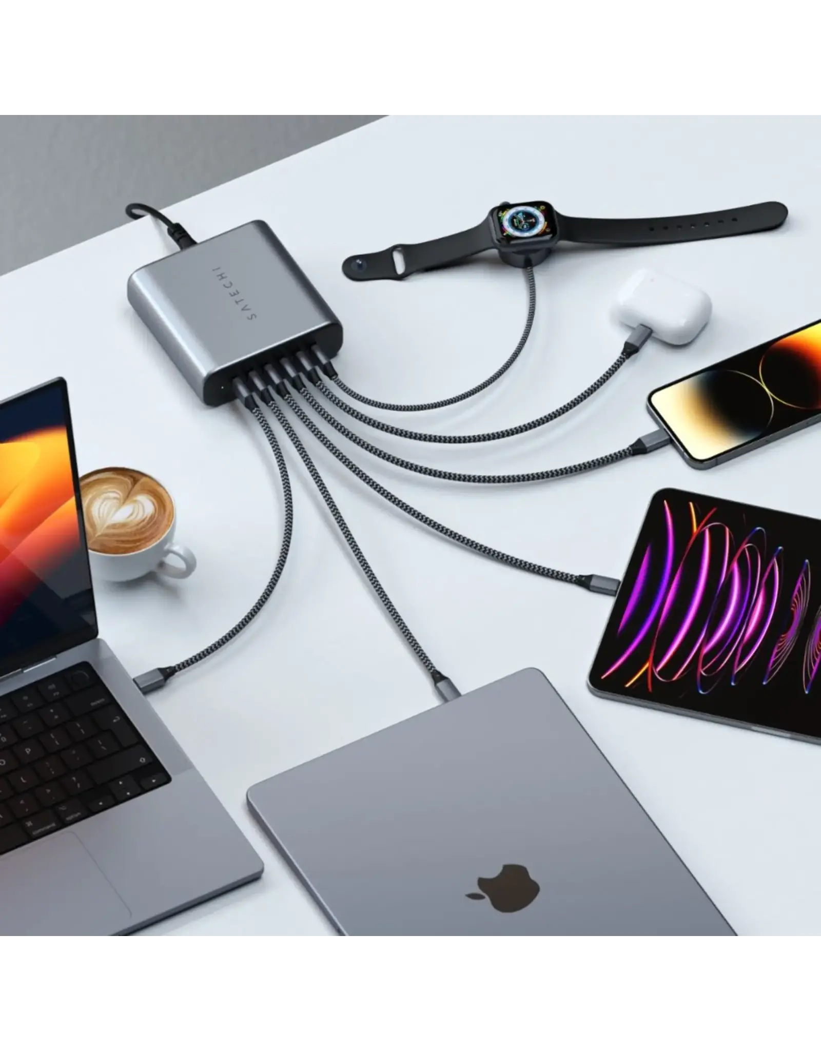 Satechi Satechi 200W USB-C 6-Port GaN Charger