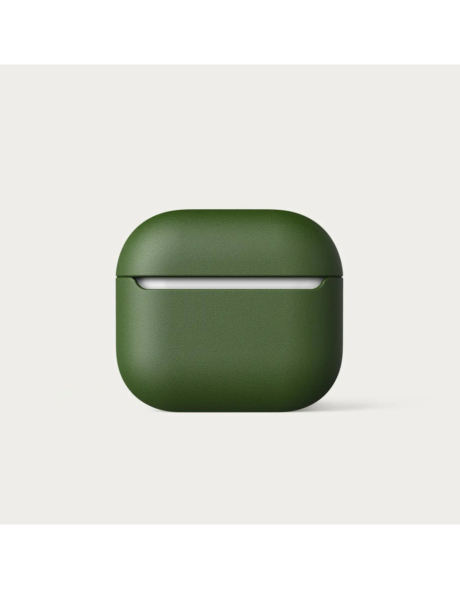 Moment Moment - Case - Leather - AirPods (3rd Gen) - Olive