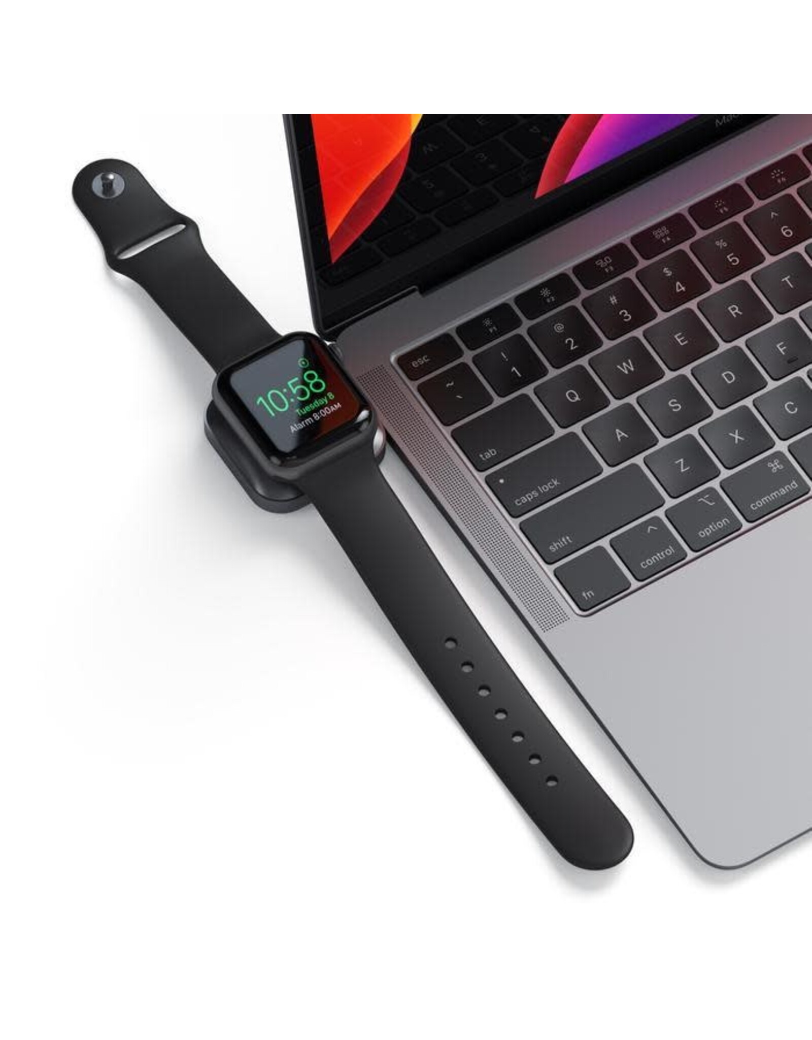 Satechi Satechi USB-C Magnetic Charging Dock for Apple Watch - Space Grey