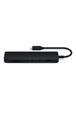 Satechi Satechi USB-C Slim Multiport with Ethernet Adapter Black