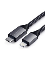 Satechi Satechi USB-C to Lightning Charging Cable 1.8 m Apple MFI Certified Space Grey