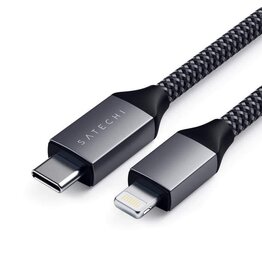 Satechi Satechi USB-C to Lightning Charging Cable 1.8 m Apple MFI Certified Space Grey