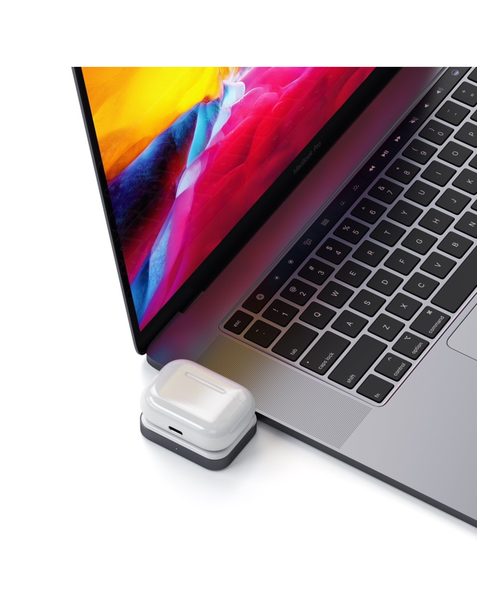 Satechi Satechi USB-C Wireless Charging Dock for AirPods (Space Grey)
