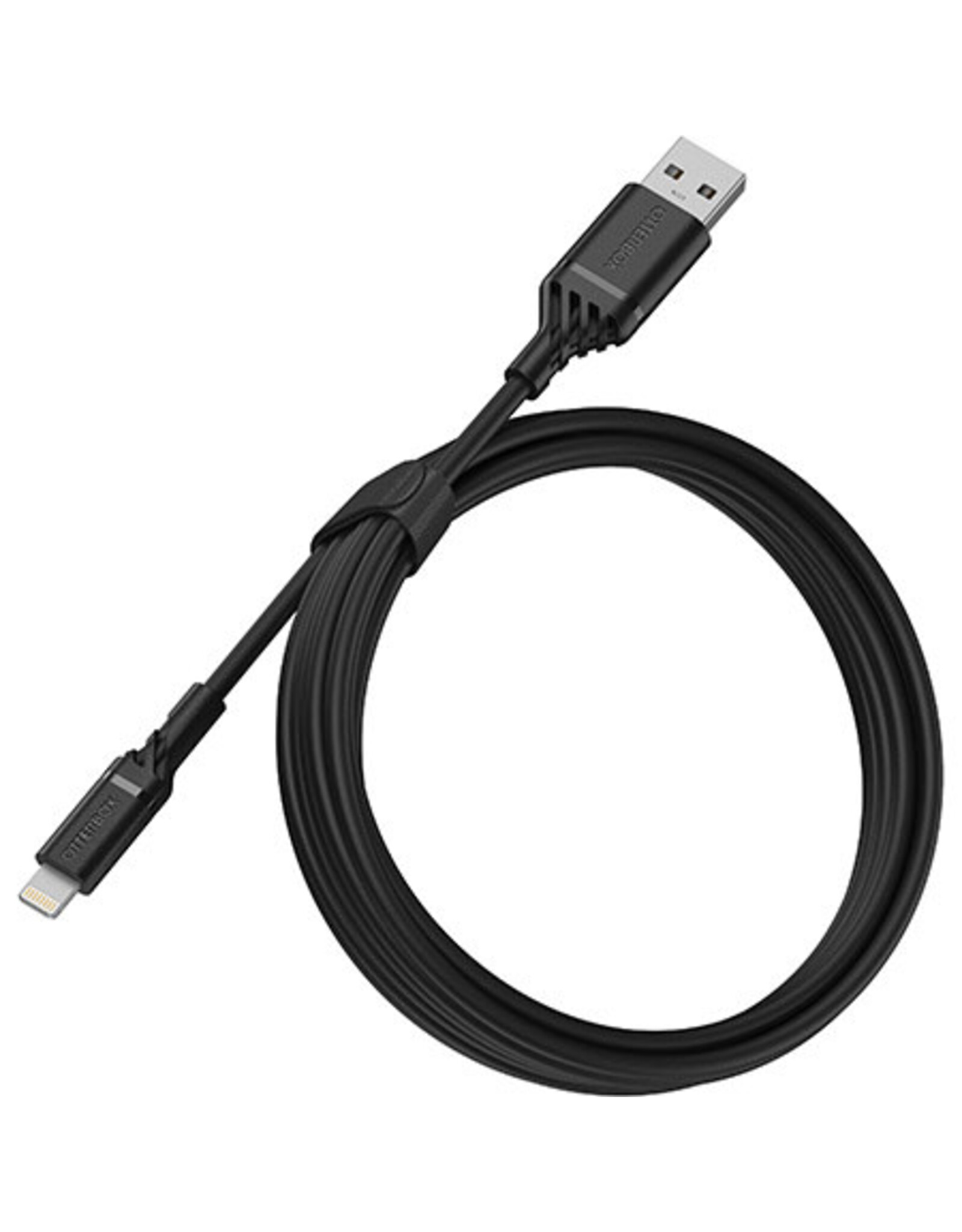 Otterbox OtterBox USB-A To Lightning 2 Meter MFi Cable -  Black ( USB A To Lightning )