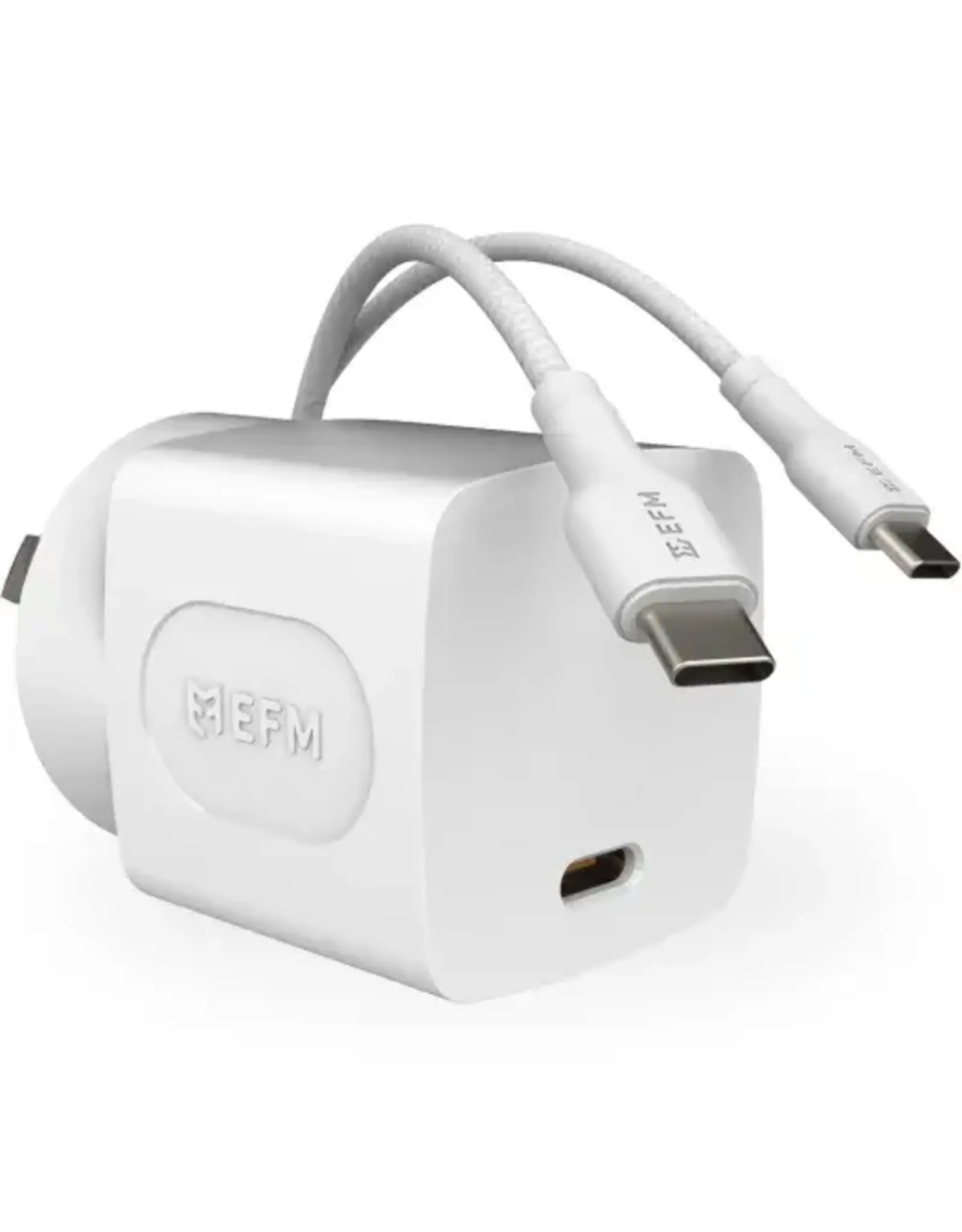 EFM EFM 35W Wall Charger With USB-C Cable - White