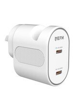 EFM EFM 35W Dual Port Wall Charge With Power Delivery and PPS – White
