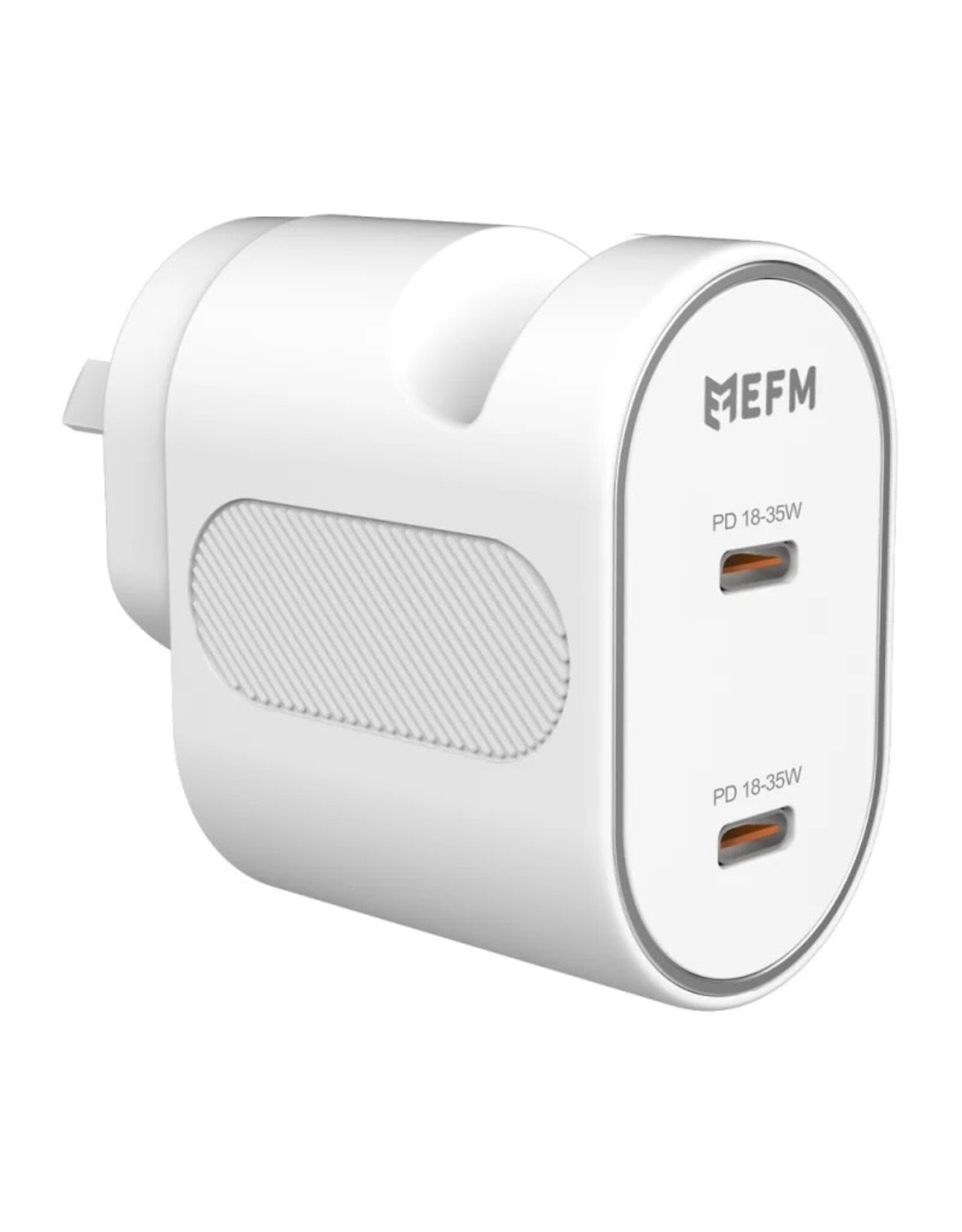 EFM EFM 35W Dual Port Wall Charge With Power Delivery and PPS – White