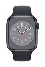 Apple Apple Watch Series 8 GPS 45mm Midnight Aluminium Case with Midnight Sport Band