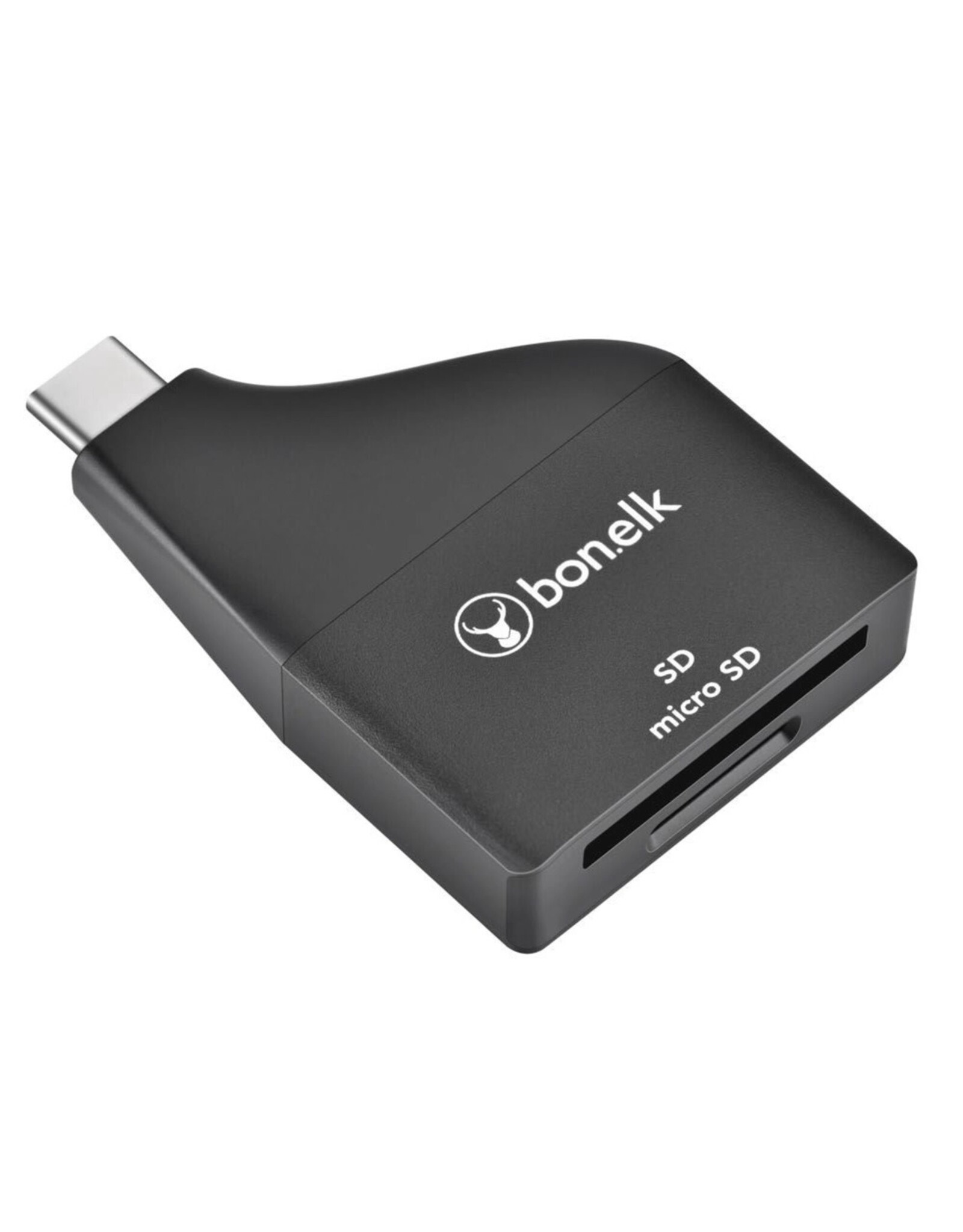 Bon.elk Bon.elk USB-C To MicroSD/SD Adapter - Black
