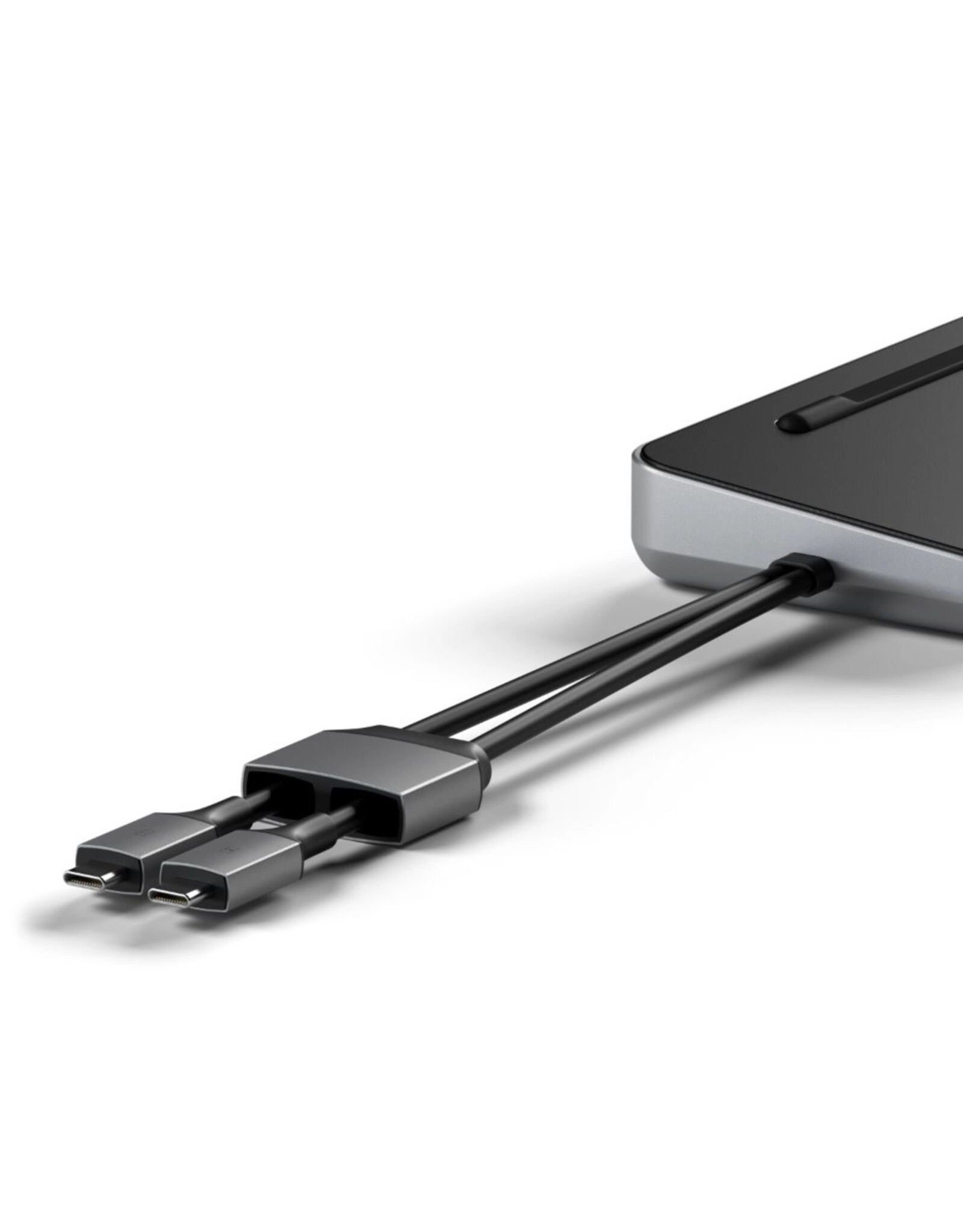 Satechi Satechi Dual Dock Stand with NVME M.2 slot (Space Grey)