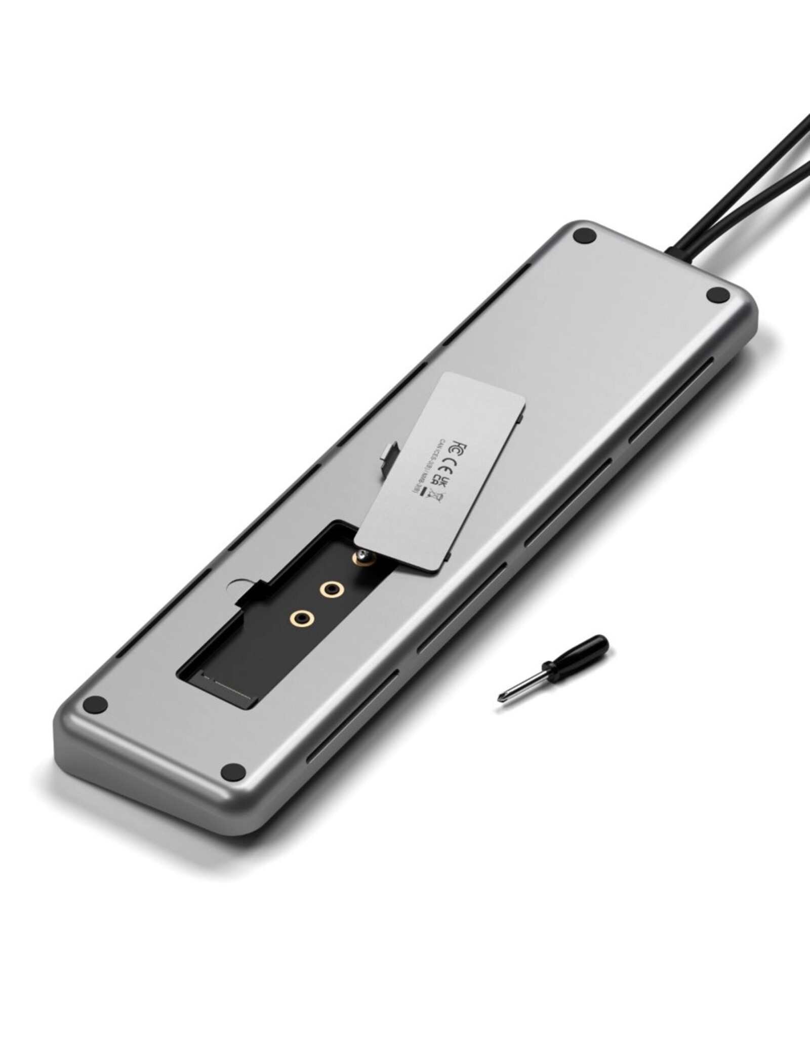 Satechi Satechi Dual Dock Stand with NVME M.2 slot (Space Grey)