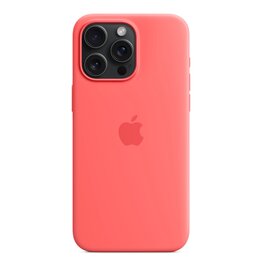 Apple Apple iPhone 15 Pro Max Silicone Case with MagSafe - Guava