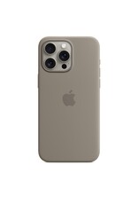 Apple Apple iPhone 15 Pro Max Silicone Case with MagSafe - Clay