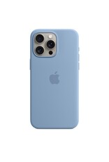 Apple Apple iPhone 15 Pro Max Silicone Case with MagSafe - Winter blue