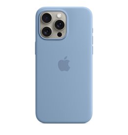 Apple Apple iPhone 15 Pro Max Silicone Case with MagSafe - Winter blue