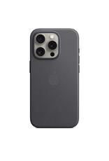 Apple Apple iPhone 15 Pro FineWoven Case with MagSafe - Black