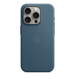 Apple Apple iPhone 15 Pro FineWoven Case with MagSafe - Pacific Blue