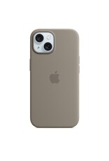 Apple Apple iPhone 15 Silicone Case with MagSafe - Clay