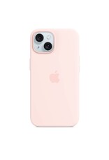 Apple Apple iPhone 15 Silicone Case with MagSafe - Light Pink