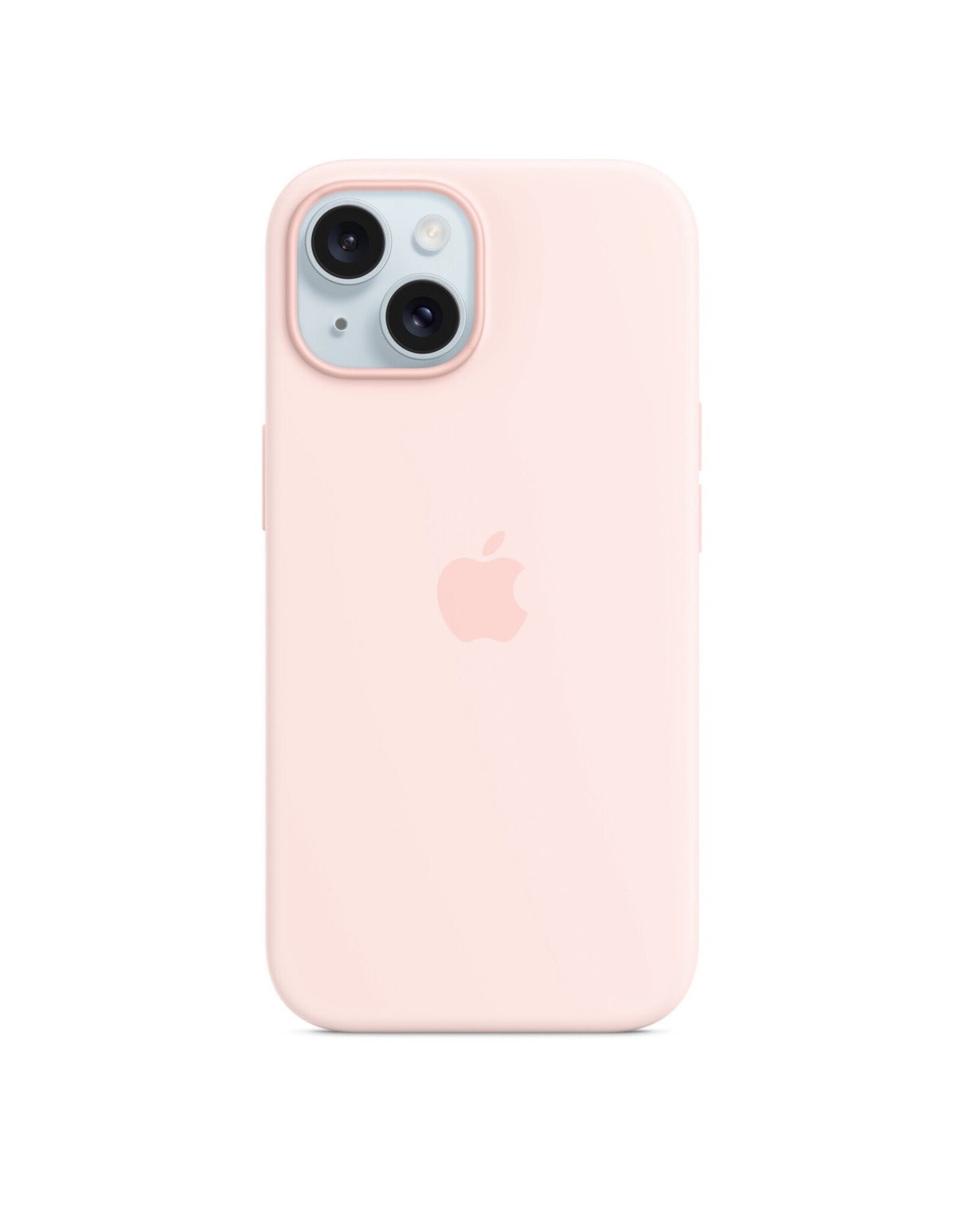 Apple Apple iPhone 15 Silicone Case with MagSafe - Light Pink