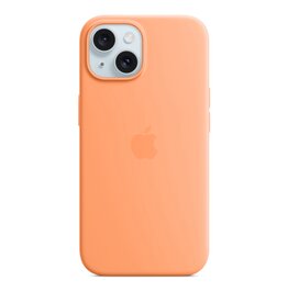 Apple Apple iPhone 15 Silicone Case with MagSafe - Orange Sorbet