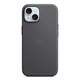 Apple Apple iPhone 15 FineWoven Case with MagSafe - Black