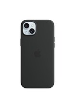 Apple Apple iPhone 15 Plus Silicone Case with MagSafe - Black