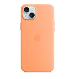 Apple Apple iPhone 15 Plus Silicone Case with MagSafe - Orange Sorbet