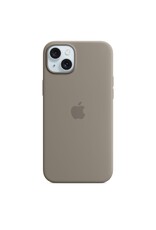 Apple Apple iPhone 15 Plus Silicone Case with MagSafe - Clay