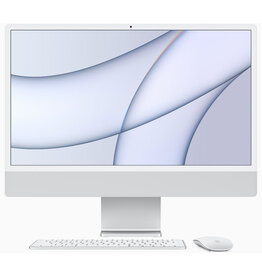 Apple Superseded Apple 24-inch iMac 8-Core CPU/8-Core GPU/Touch ID/Numeric Keyboard 256GB/8GB Memory Silver
